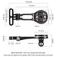 ROCKBROS cykelcomputerholder til Garmin Bryton Wahoo GPS styrholder aluminium