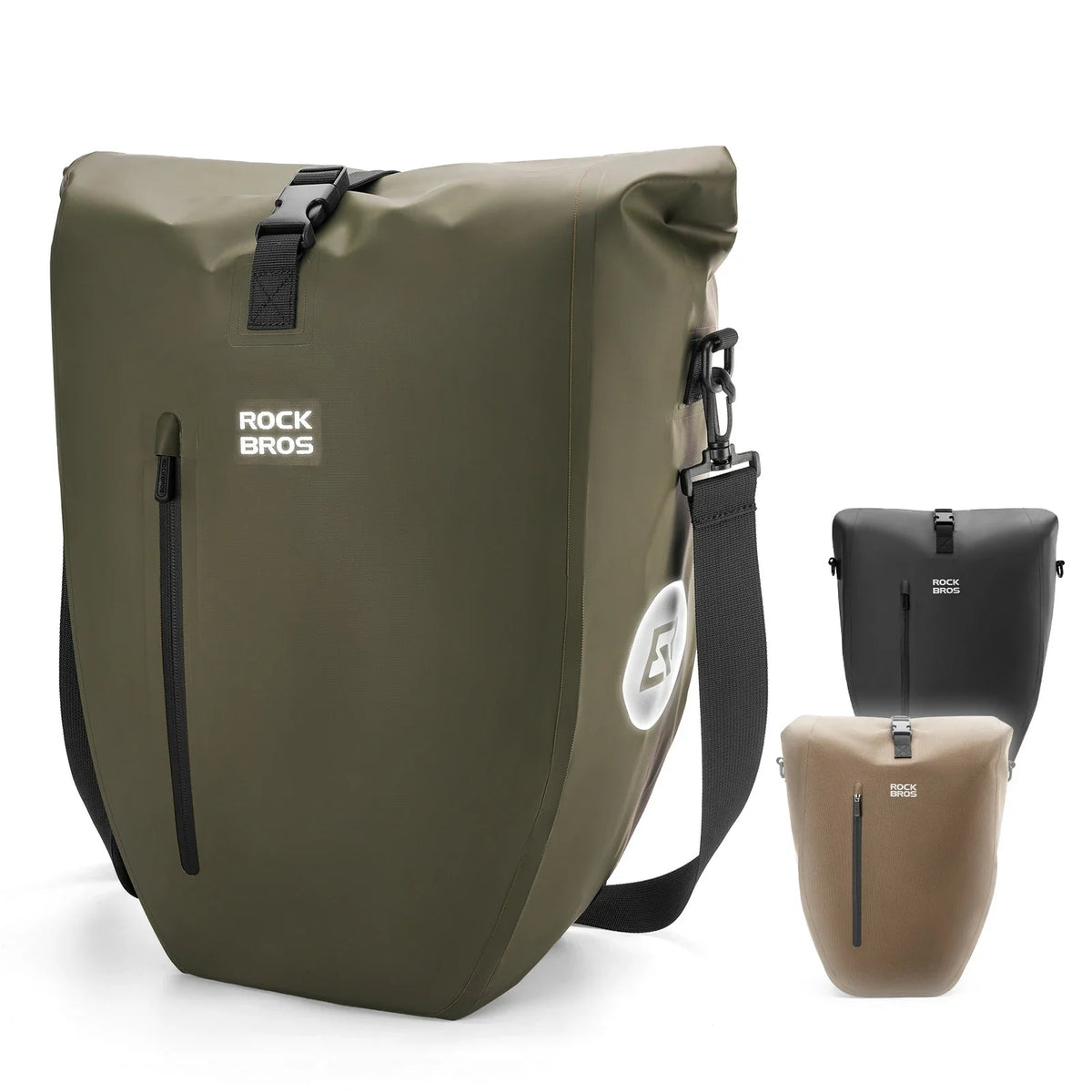 ROCKBROS 15L-20L Cykel bagagebærertaske 3-i-1