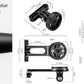 ROCKBROS cykelcomputerholder til Garmin Bryton Wahoo GPS styrholder aluminium