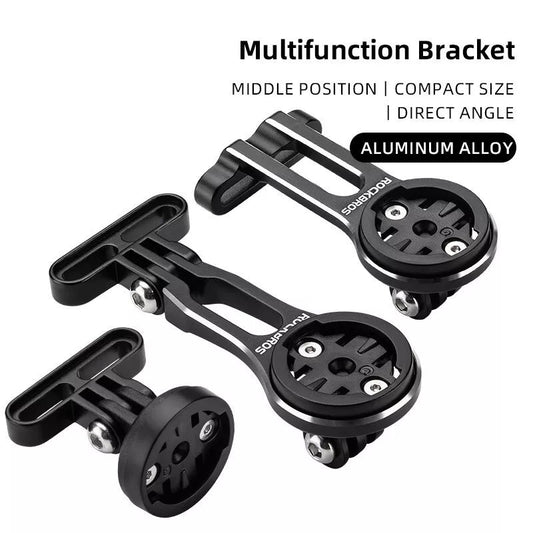 ROCKBROS cykelcomputerholder til Garmin Bryton Wahoo GPS styrholder aluminium