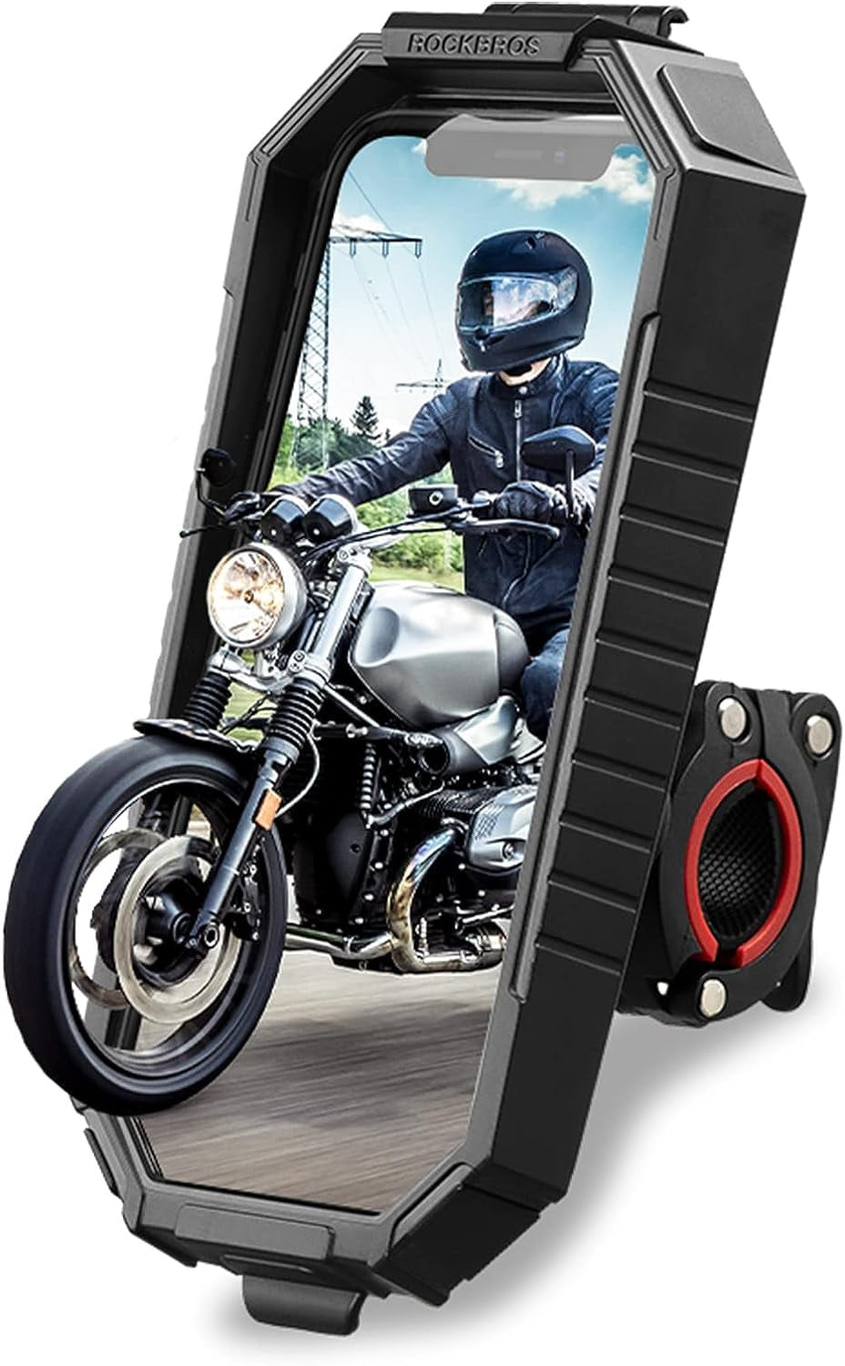 ROCKBROS holder mobiltelefon holder cykel motorcykel universal 360° vandtæt