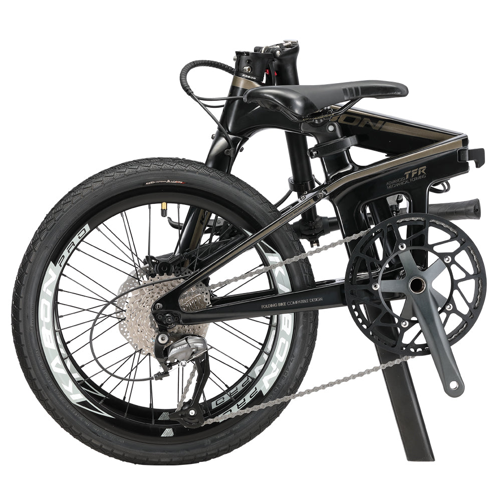 KABON City foldecykel carbon Shimano Altus 9S 20 tommer med carbon hjul