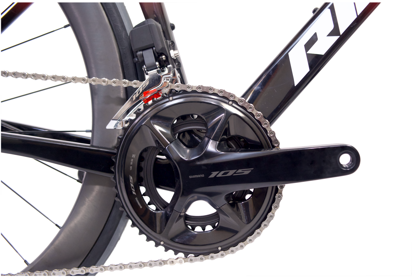 RINOS Fuldkarbon Racercykel 700C Shimano 105 Di2 R7150 24 Gear Odin 6.1