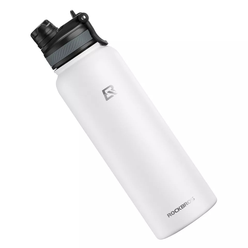 ROCKBROS Drikkeflasche Rustfrit stål 550ml/650ml/1000ml/1200ml Isolerkanne BPA-fri Cykelflasche