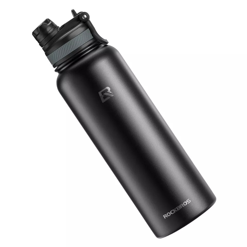 ROCKBROS Drikkeflasche Rustfrit stål 550ml/650ml/1000ml/1200ml Isolerkanne BPA-fri Cykelflasche