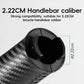 ROCKBROS Cykelgreb Carbon Mønster Cykelhåndtag Dobbeltlås 22,2 mm