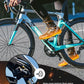 ROCKBROS opvarmede overtrækssko Vintervarm med 5000mAh batteri Vinterskoovertræk Termisk skoovertræk Vandtæt vindtæt cykelovertræk til kvinder/mænd