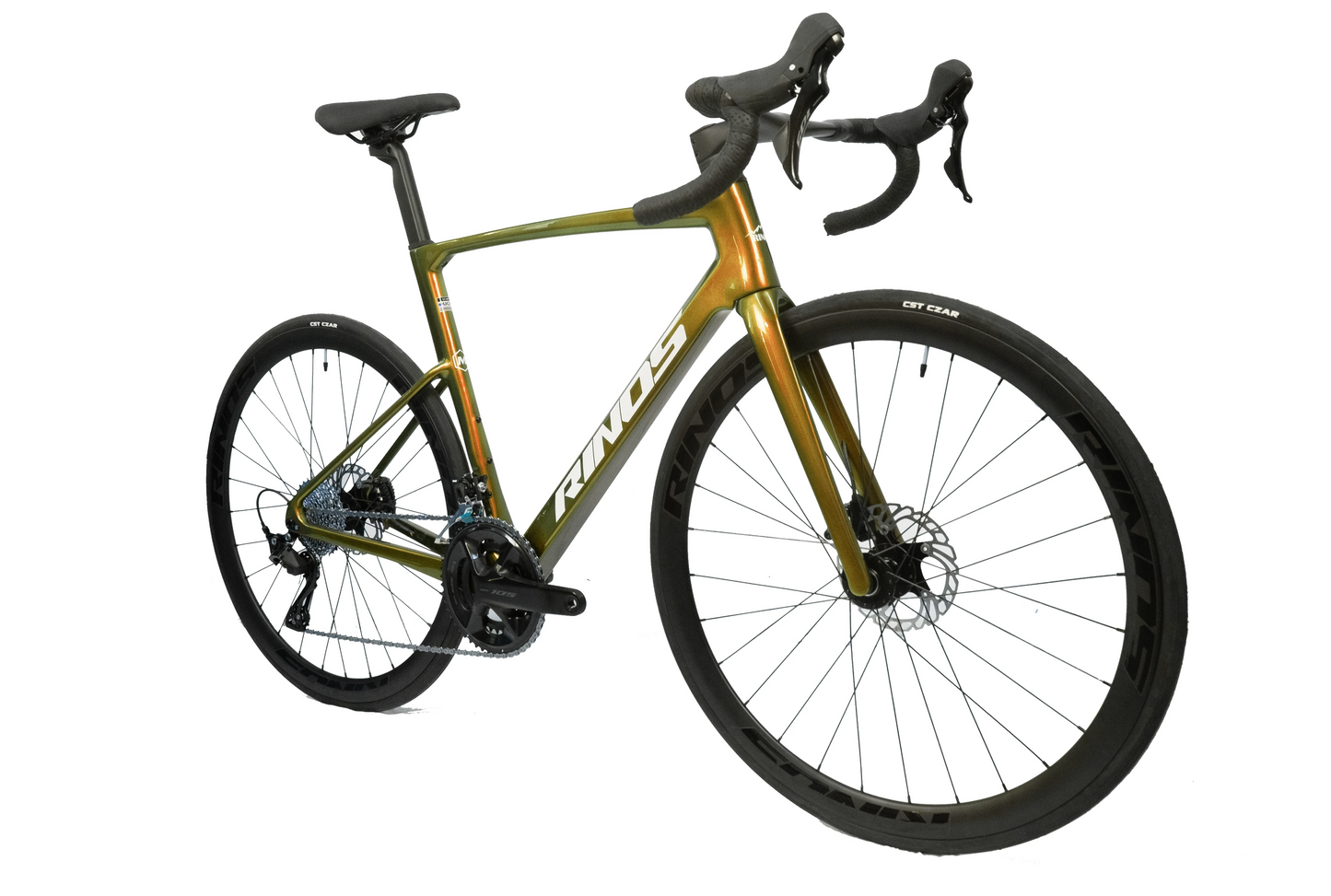 RINOS carbon landevejscykel 700C Shimano 105 R7120 24 gear Odin4.0