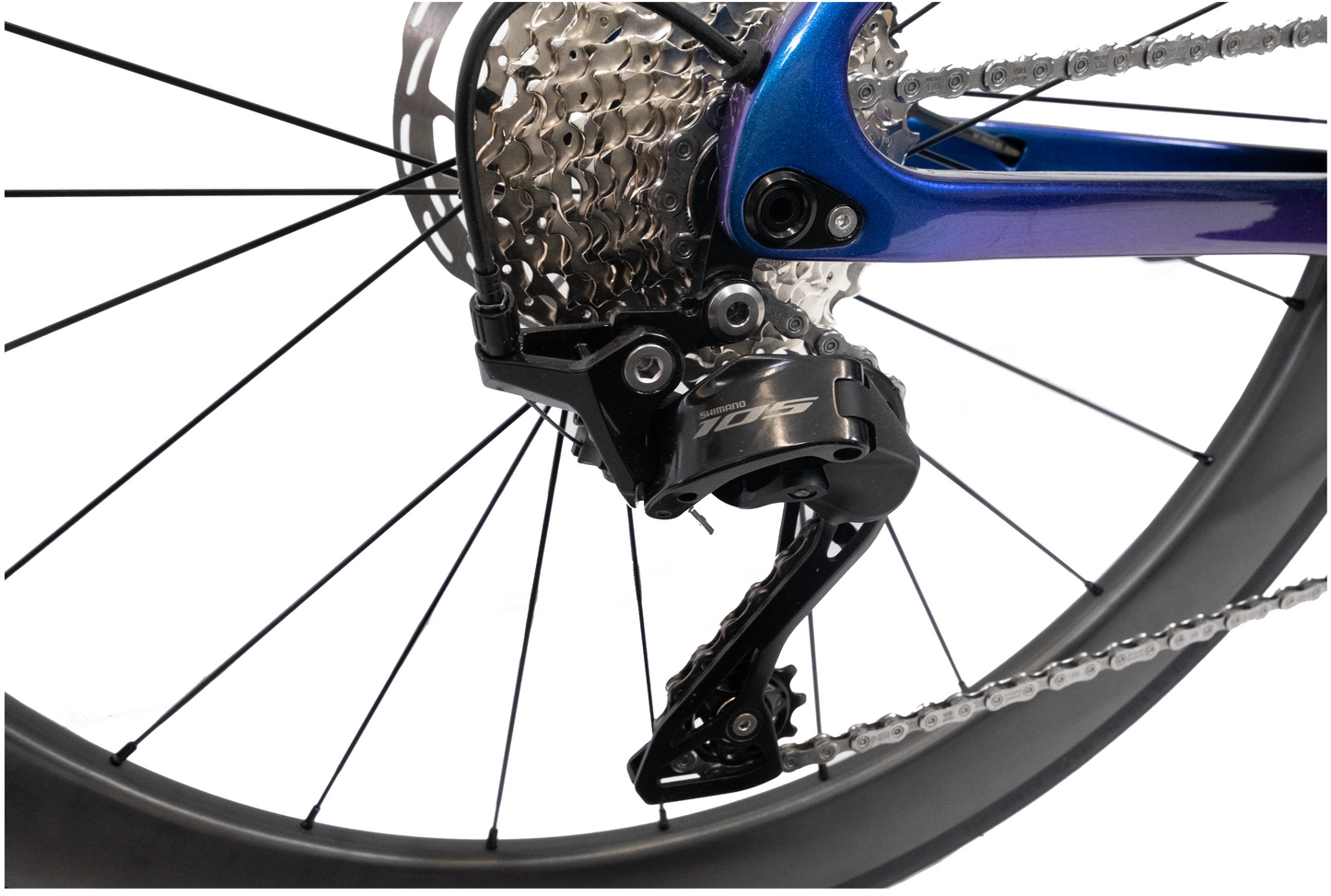 RINOS Fuldt kulfiber landevejscykel Odin 4.1 Shimano 105 ST-R7120 24 gear