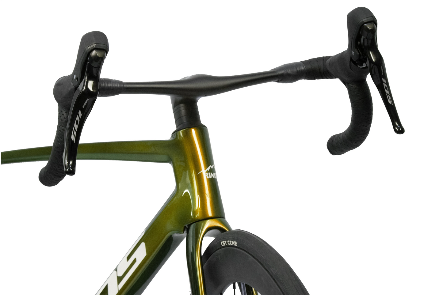 RINOS Fuldt kulfiber landevejscykel Odin 4.1 Shimano 105 ST-R7120 24 gear