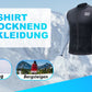 ROCKBROS langærmet cykeltrøje herre cykeltrøje Åndbar hurtigtørrende cykeltøj Lynlås med 3 lommer T-shirt til mænd landevejscykel MTB europæisk str.