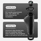 ROCKBROS Cykelgreb Carbon Mønster Cykelhåndtag Dobbeltlås 22,2 mm