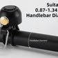 ROCKBROS cykelklokke styr klassisk, mountainbike retro cykelklokke højklokke cykel kobber cykelklokke til 22-34 mm