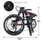 KABON City foldecykel carbon Shimano Altus 9S 20 tommer med carbon hjul