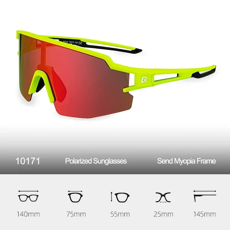 ROCKBROS Cykelbrille Polariserede Solbriller UV400 SP204