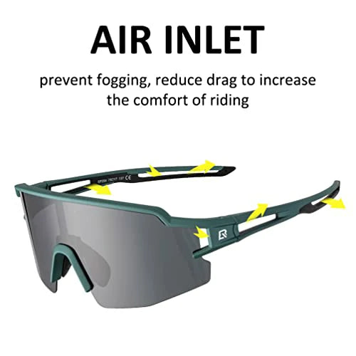 ROCKBROS Cykelbrille Polariserede Solbriller UV400 SP204