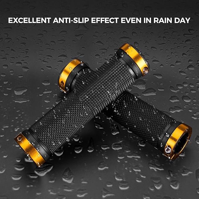 ROCKBROS Cykelhåndtag 22mm med aluminium Lock-On system