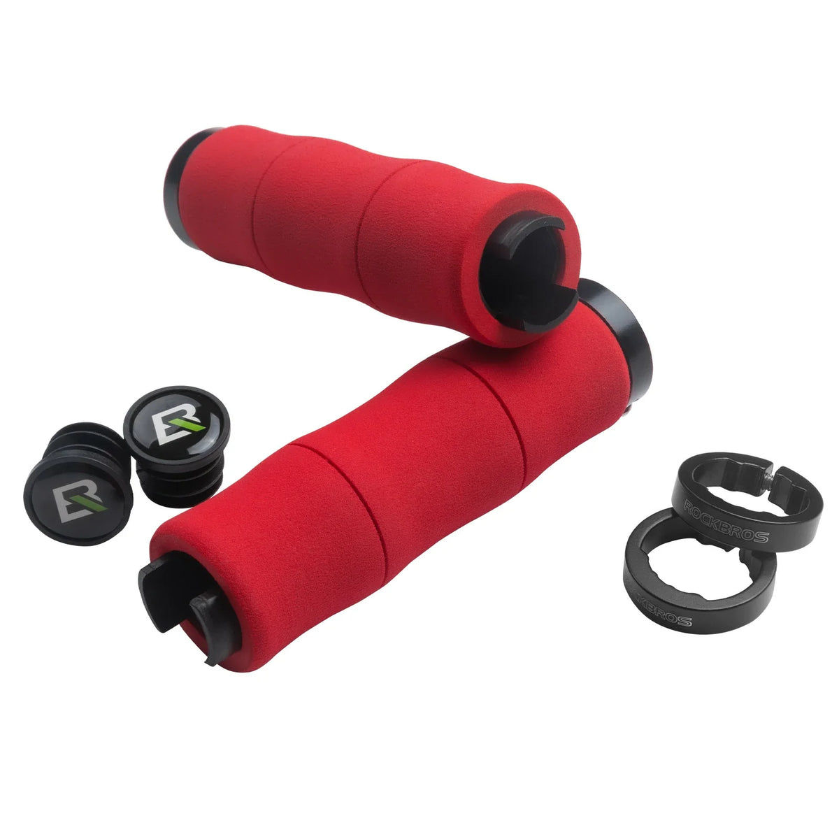 ROCKBROS Cykelhåndtag antiskrid Eva skum cykel styrhåndtag med aluminium 22MM