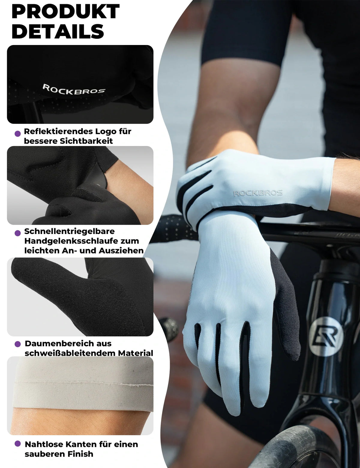 ROCKBROS Cykelhandsker