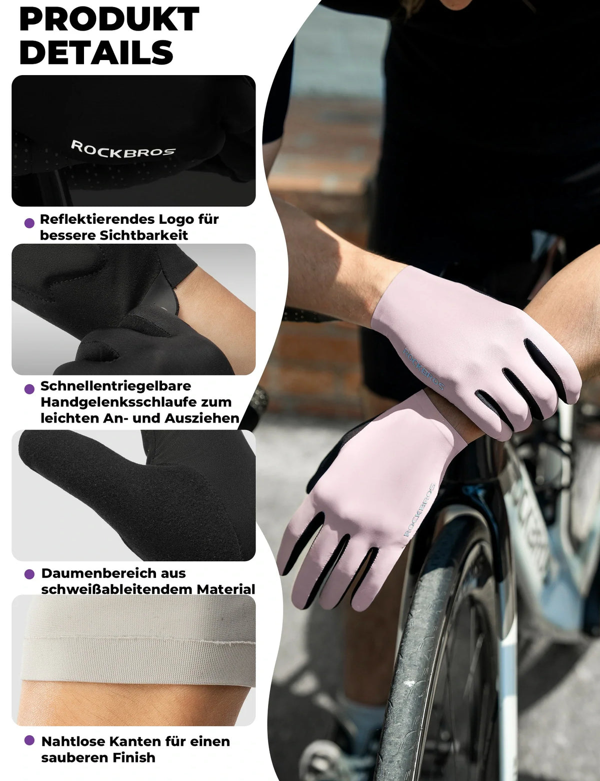 ROCKBROS Cykelhandsker