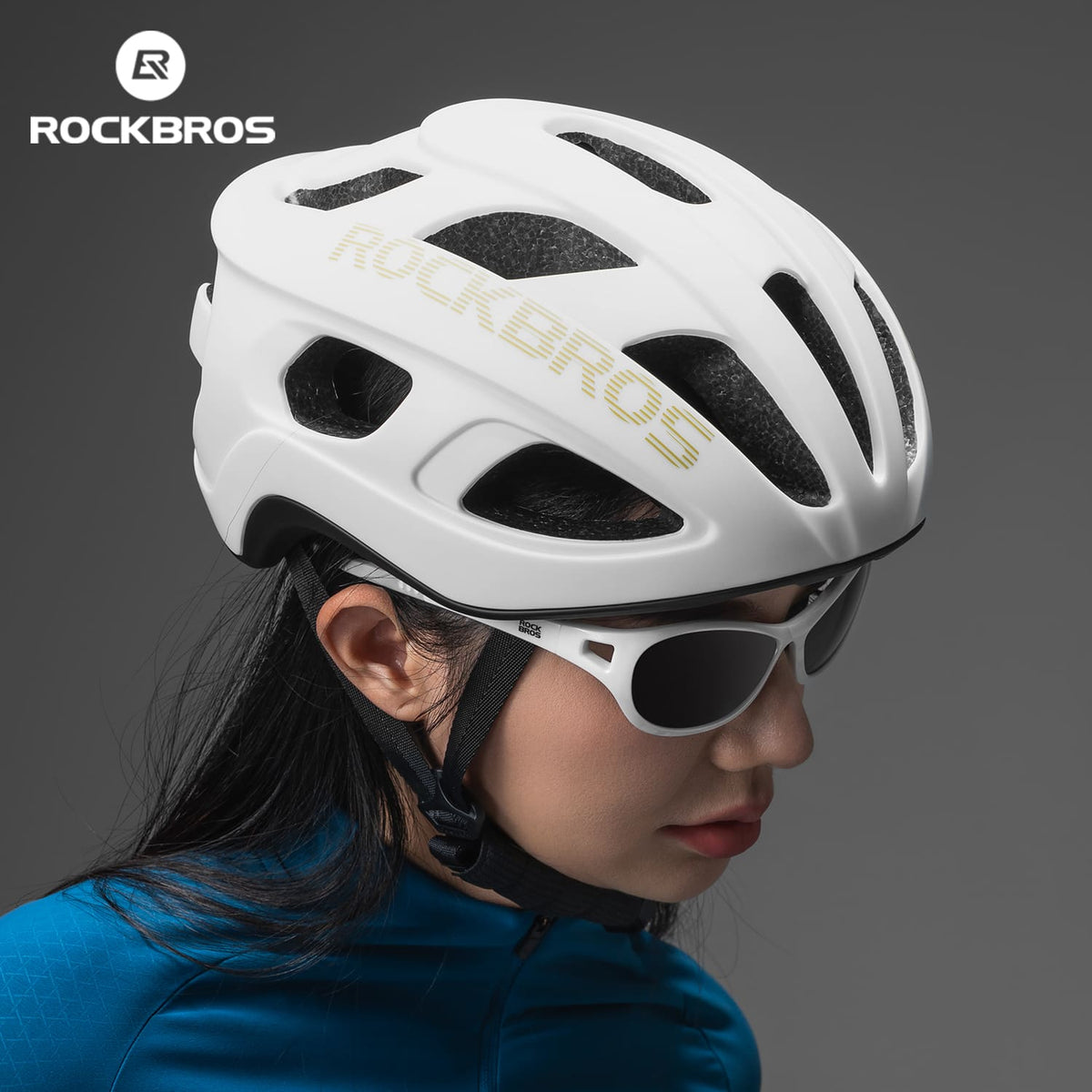 ROCKBROS Cykelhjelm 58-62cm Letvægt 240g Antibakteriel