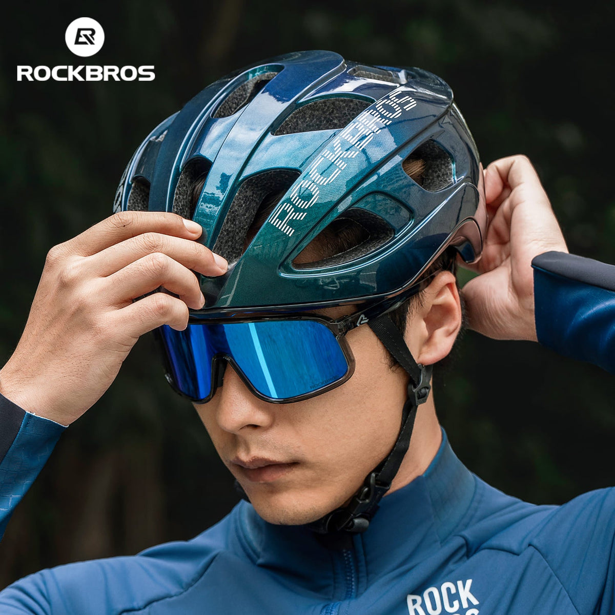 ROCKBROS Cykelhjelm 58-62cm Letvægt 240g Antibakteriel