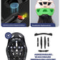 ROCKBROS Cykelhjelm med ventilationssystem Justerbar & Let