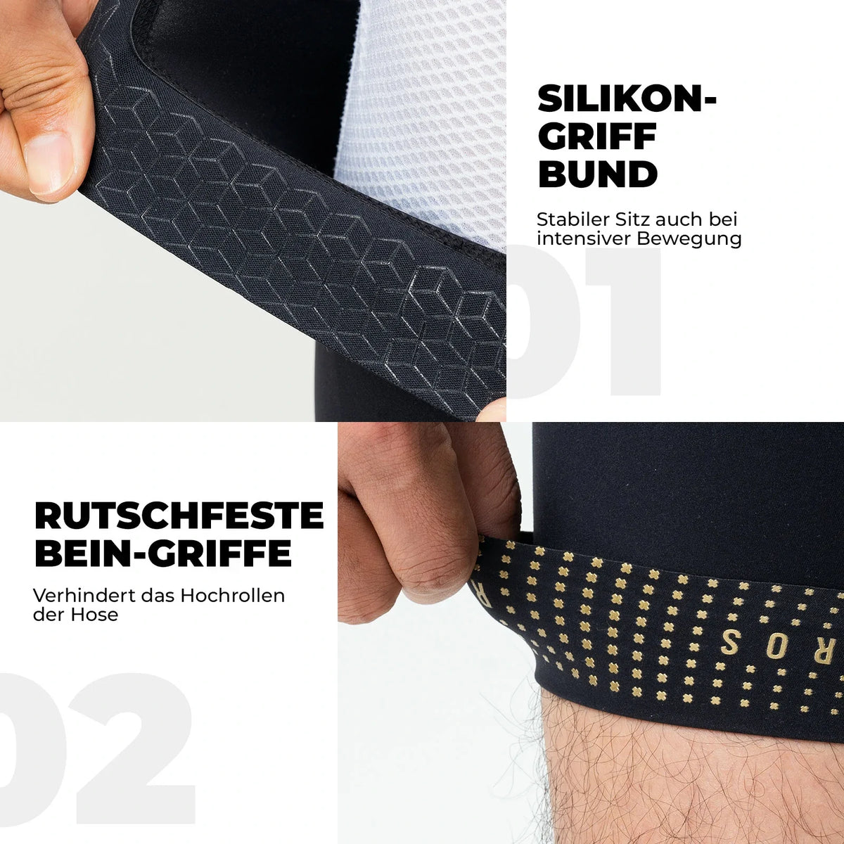 ROCKBROS Cykelbukser Kort Polstret Herre