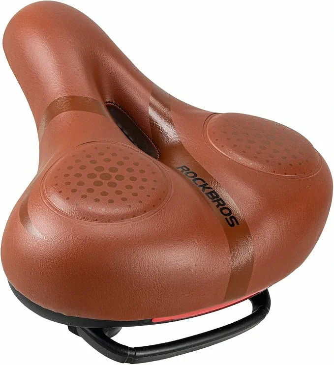 ROCKBROS Cykelsadel med memory foam, komfortabel & trykaflastende