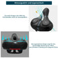 ROCKBROS Cykelsadel med memory foam, komfortabel & trykaflastende