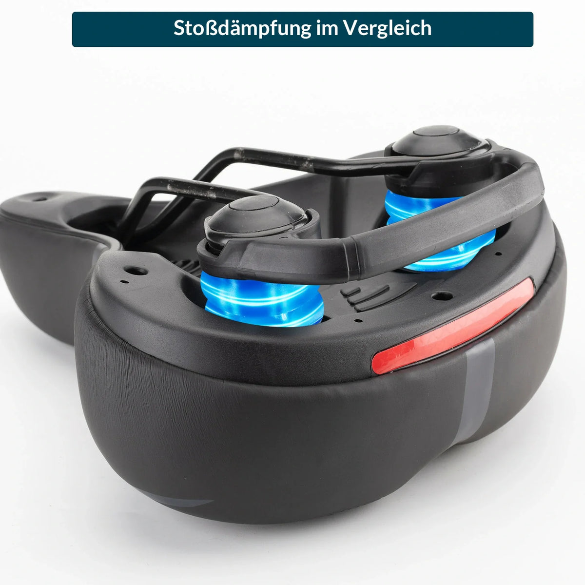 ROCKBROS Cykelsadel med memory foam, komfortabel & trykaflastende