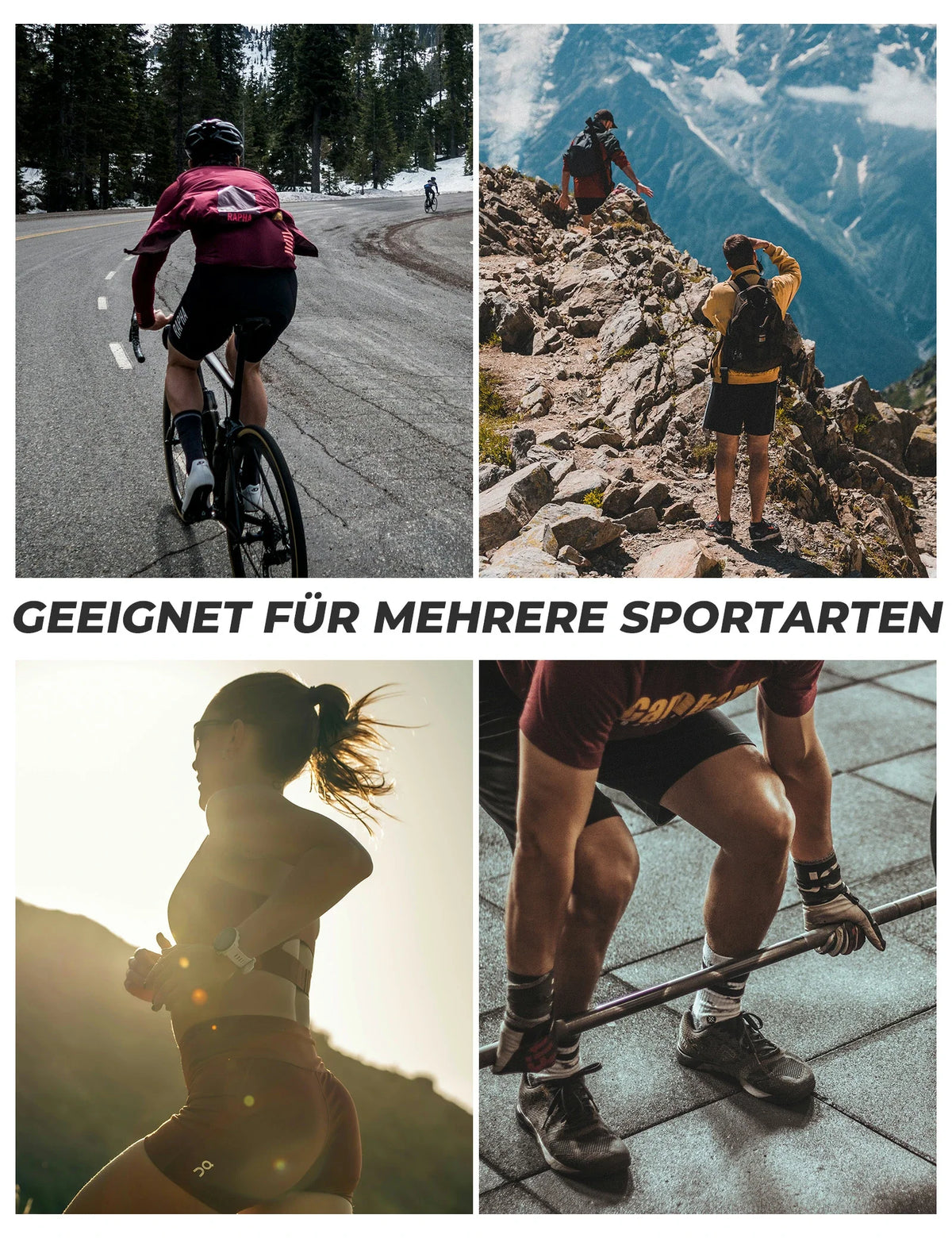 ROCKBROS Cykelsokker Reflekterende logo To-par-pakning