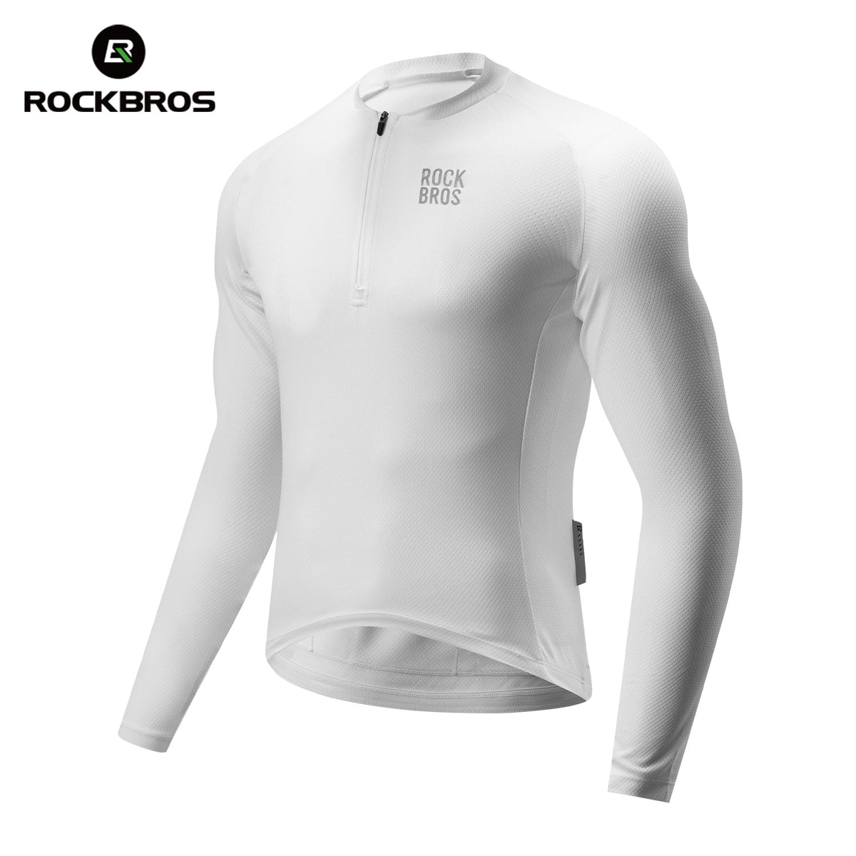 ROCKBROS cykeltrøje med lange ærmer og kort frontlås - Modell YDCX011