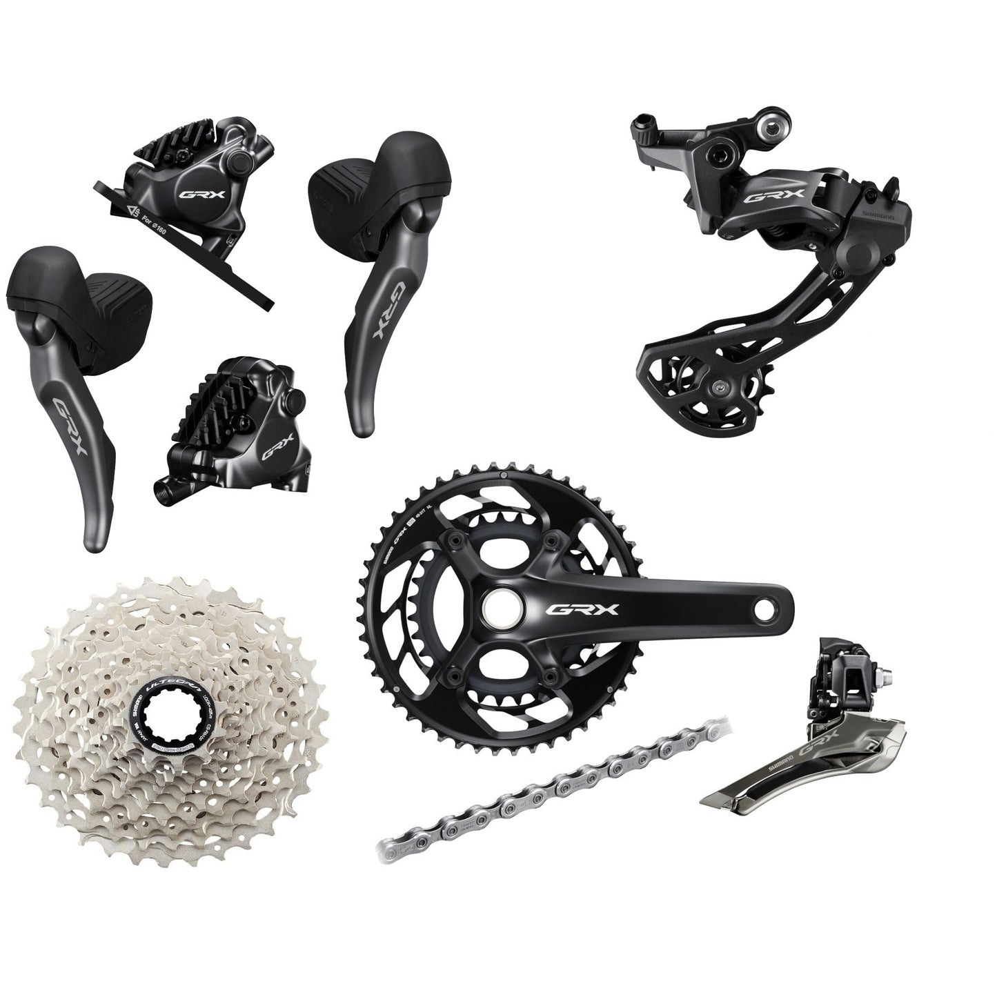 Shimano GRX RX820 2x12-speed gruppesæt