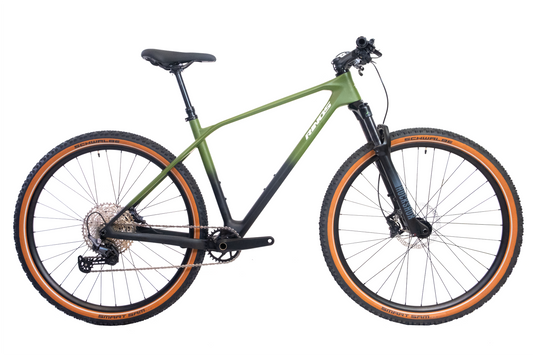 RINOS Gaia2X Carbon MTB Shimano Deore 12 gear Hardtail Rockshox