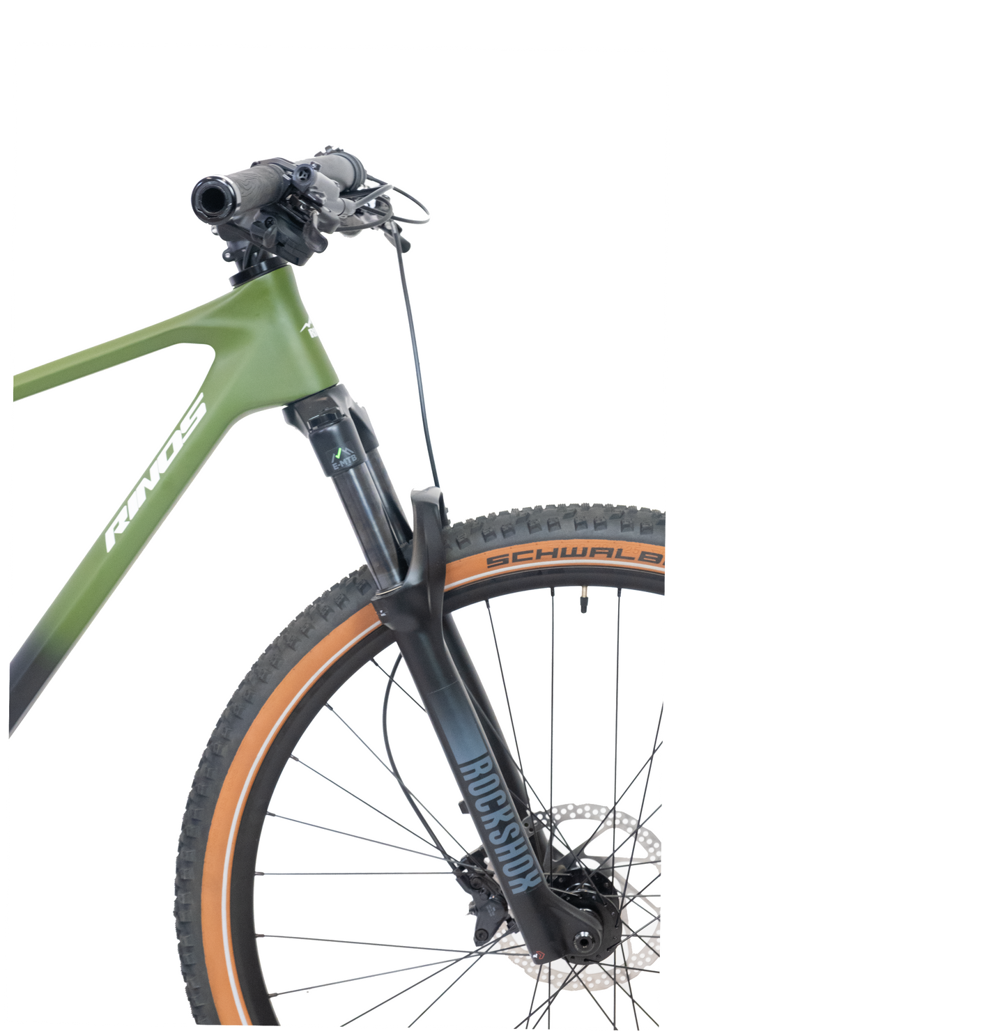 RINOS Gaia2X Carbon MTB Shimano Deore 12 speed 19 inch Hardtail Rockshox