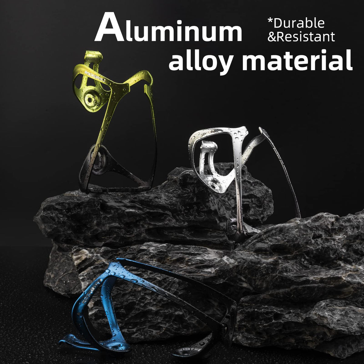 ROCKBROS Cykelflaskeholder i aluminium letvægt