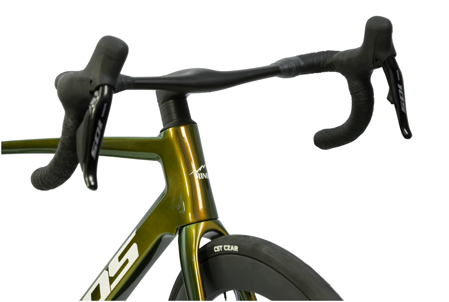 RINOS Fuldkarbon Racercykel 700C Shimano 105 Di2 R7150 24 Gear Odin 6.1