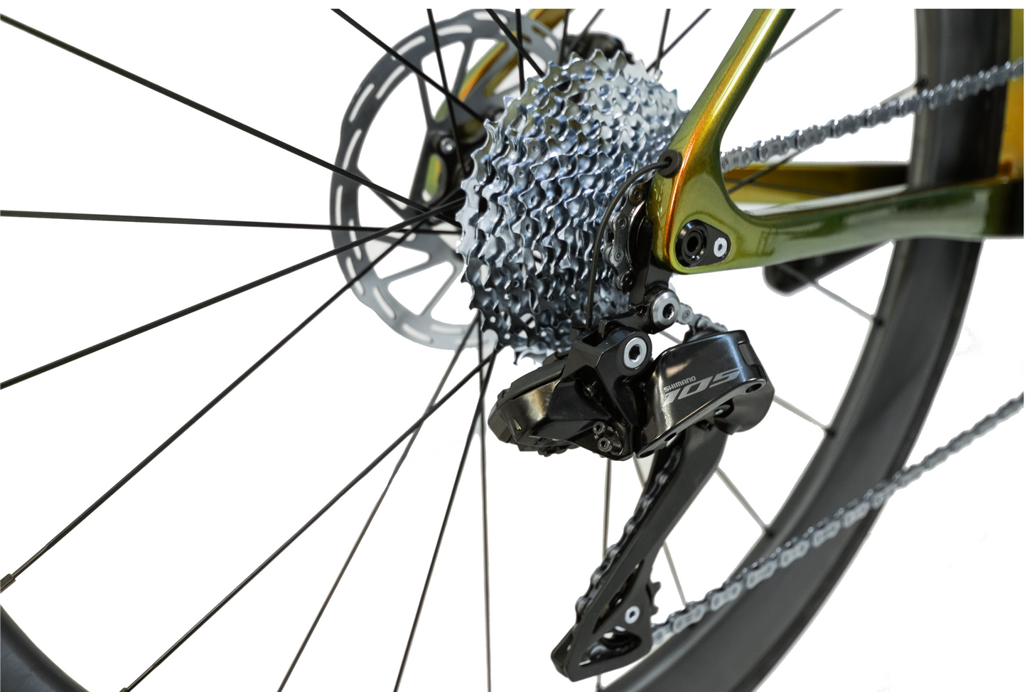 RINOS Fuldkarbon Racercykel 700C Shimano 105 Di2 R7150 24 Gear Odin 6.1