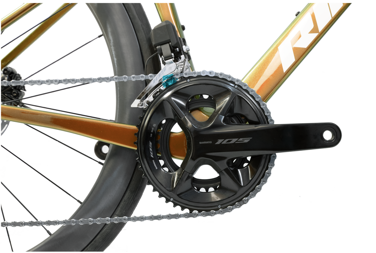 RINOS Fuldkarbon Racercykel 700C Shimano 105 Di2 R7150 24 Gear Odin 6.1