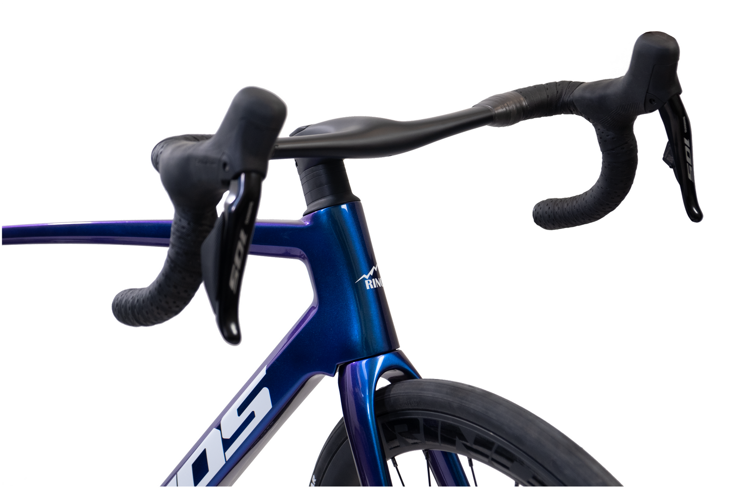 RINOS Fuldkarbon Racercykel 700C Shimano 105 Di2 R7150 24 Gear Odin 6.1