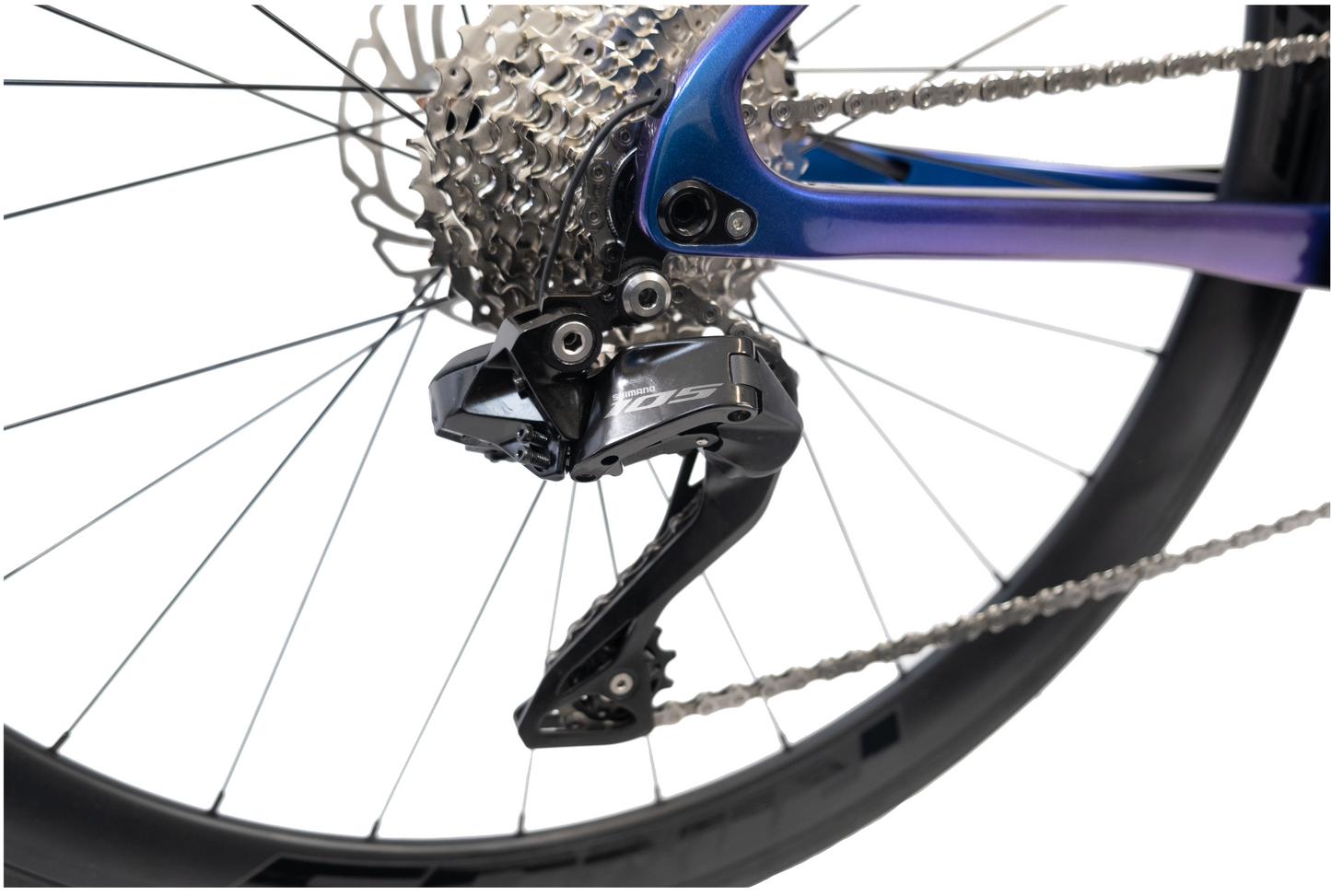 RINOS Fuldkarbon Racercykel 700C Shimano 105 Di2 R7150 24 Gear Odin 6.1