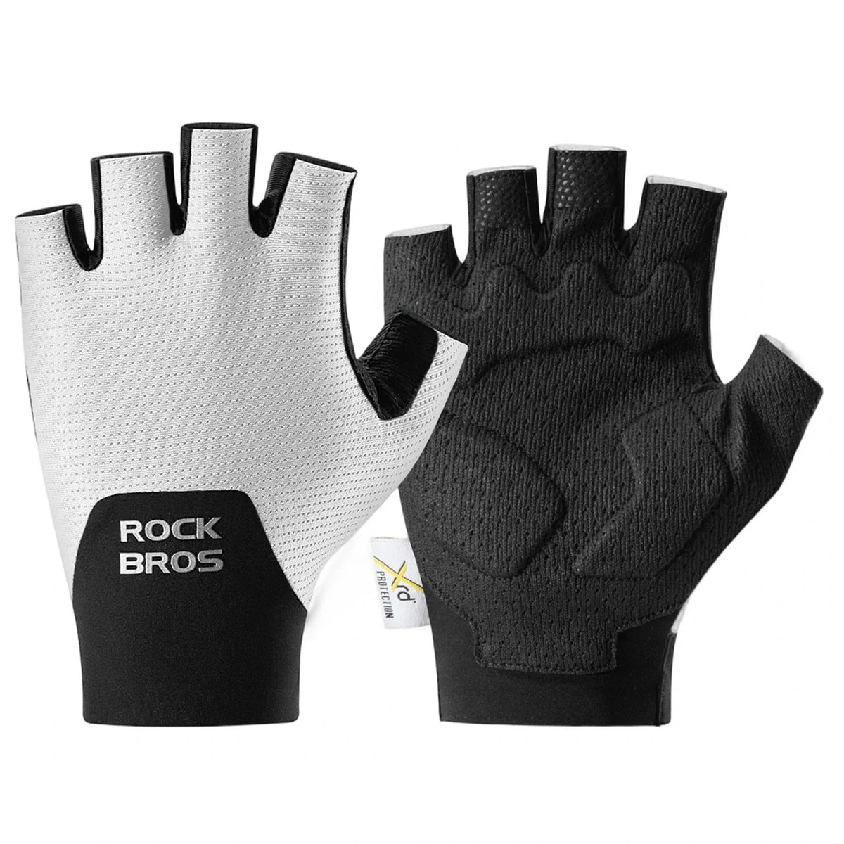 ROCKBROS Halvfinger cykelhandsker med PORON XRD polstring