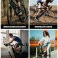 ROCKBROS Herre cykelbukser - 3D Ergonomisk snit, 6H+