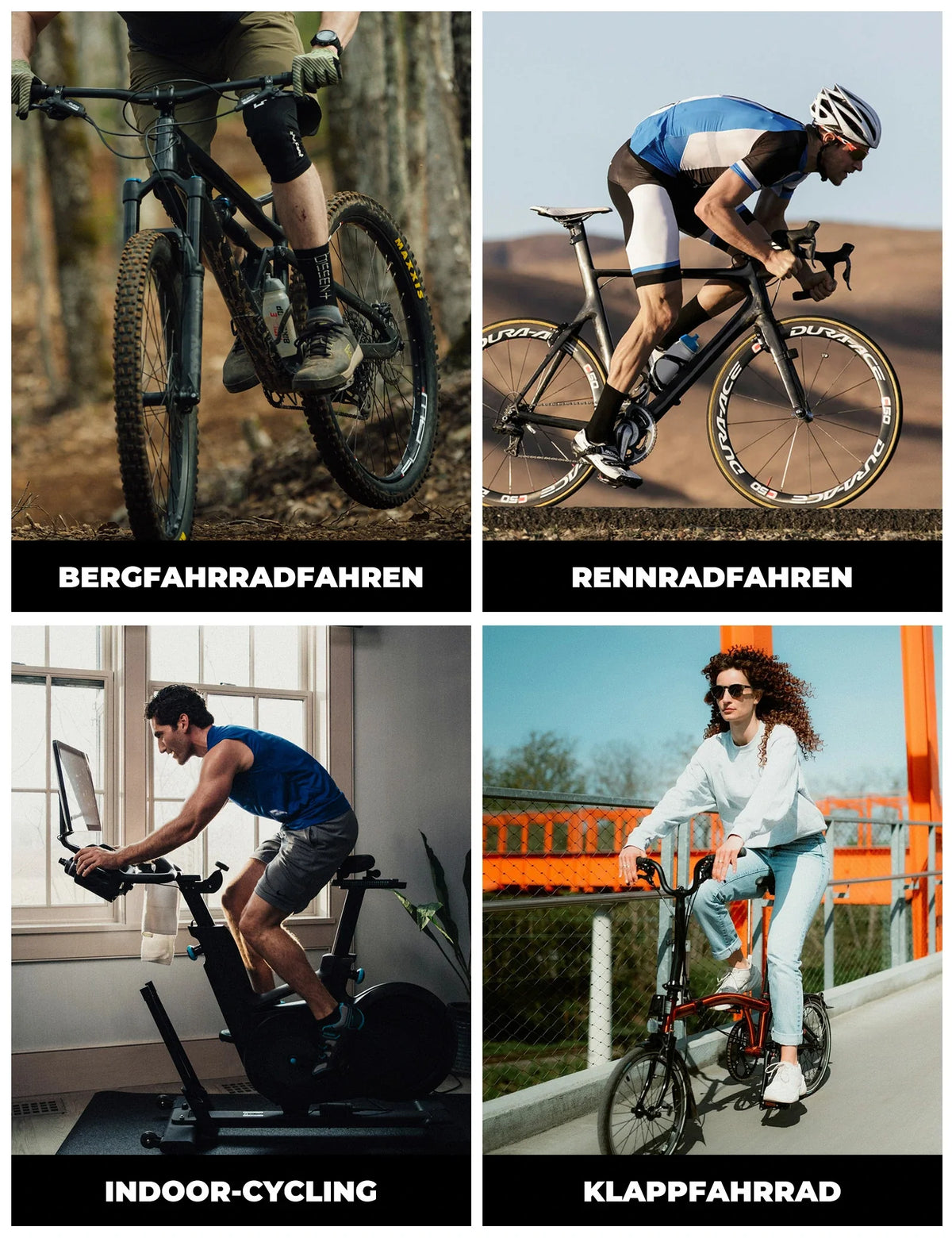ROCKBROS Herre cykelbukser - 3D Ergonomisk snit, 6H+