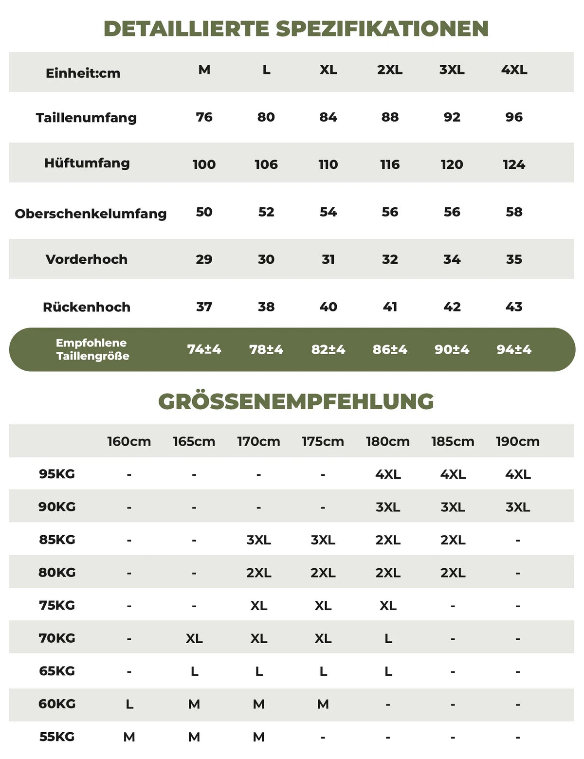 ROCKBROS Herre Sommer Shorts Army Grøn