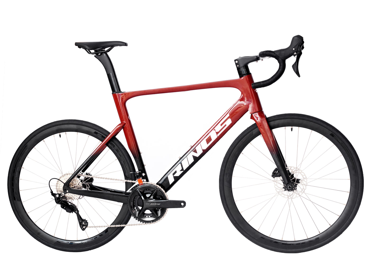 RINOS carbon landevejscykel 700C Shimano 105 R7120 24 gear Odin4.0