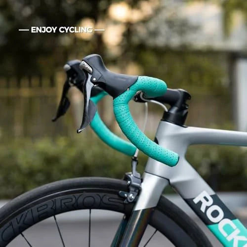 ROCKBROS Styrbånd racercykel, 2 ruller racercykel styrbånd, super langt 220cm og tykkelse 3mm