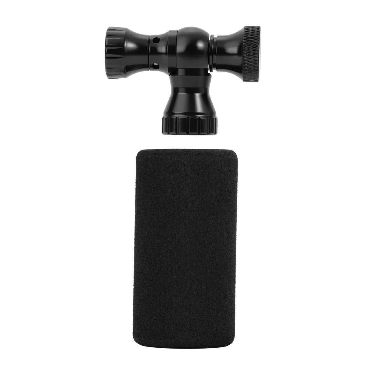 ROCKBROS Mini cykelpumpe med CO₂-adapter - Bærbar, Presta & Schrader kompatibel, op til 80 PSI