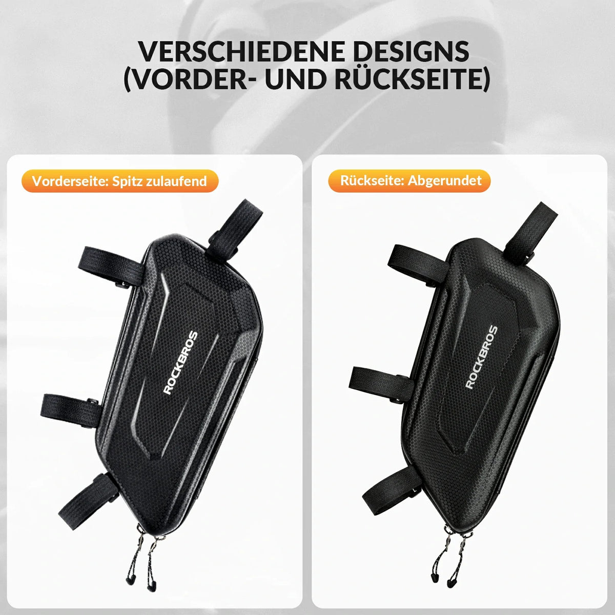 ROCKBROS Vandafvisende Motorcykeltaske, 1,5 Liter